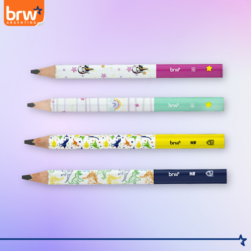 BRW Lapiz Jumbo HB Lapiz negro HB
