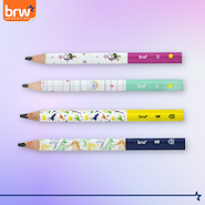BRW Lapiz Jumbo HB Lapiz negro HB