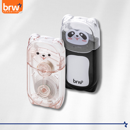 BRW Correctores En Cinta Diseño Zoo Escritura Artistica