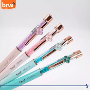 BRW Boligrafo Flowers Punta 1 mm