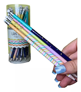 BRW Lapiz Enjoy con Goma Escritura Escolar