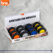 BRW Sacapuntas C/ Depósito + Goma Rueda Goma de borrar