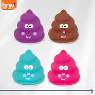 BRW Gomas De Borrar + Sacapuntas Poop Goma de borrar