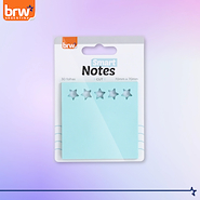 BRW Smart Note Cut Star 30 hojas 70 x70