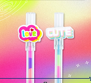 BRW Boligrafo Gel Multicolor 0.7 mm