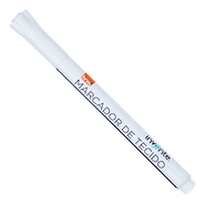 BRW Marcador Para Tela Blanco Punta 1.6 mm