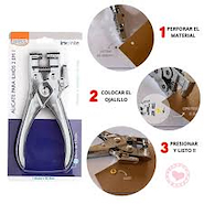 BRW Pinza sacabocado y para Ojales Cantidad: 3 mini alicates
