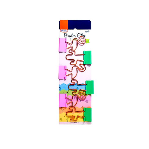 BRW Binder Clip  Nature x 6 25mm blíster x6