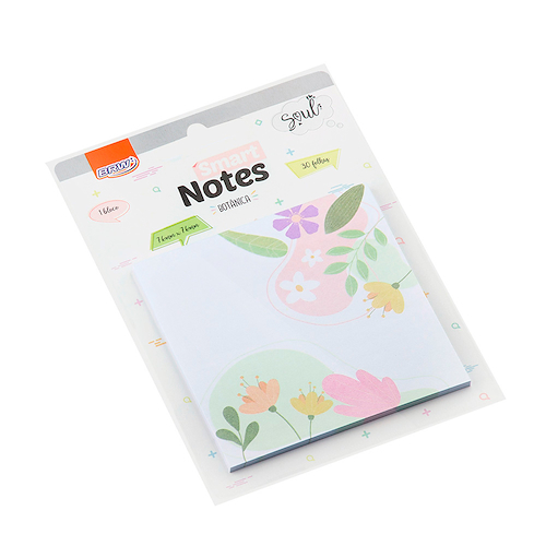 BRW Notas Adhesivas Smart Note Botanica 30 hojas 76x76
