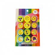 CHIDO Sellos Emoji x12 Sellitos