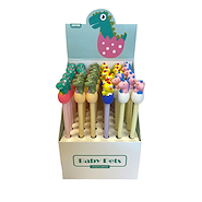 WERO Boligrafo Huevo con Animalitos Escritura