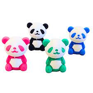 COLOURS Goma Panda Reglas/Gomas/Sacapuntas