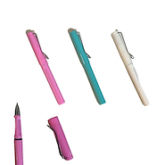 COLOURS Boligrafo Pastel con Clip metalico Escritura
