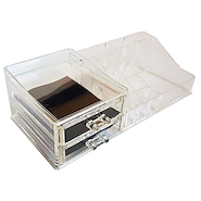 CREAS Organizador Capri Acrilico Organizador Integral 16 divisiones 30x16x10
