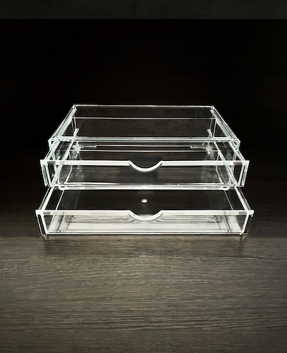 CREAS Organizador  Liverpool Cajonera  2 cajones. Med 35x21x12cm