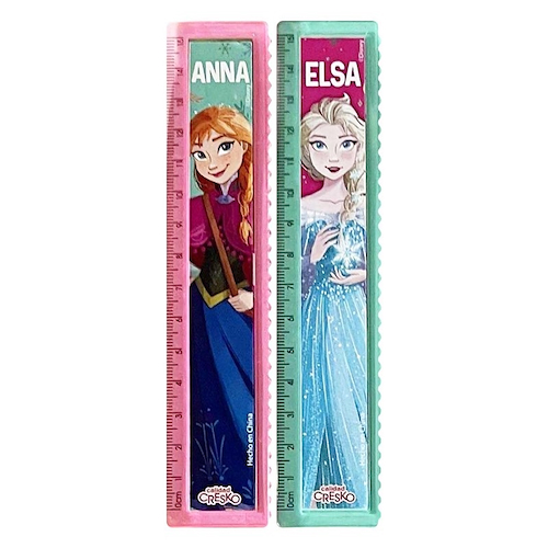 CRESKO Regla Fantasia Frozen Reglas/Gomas/Sacapuntas