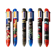 CRESKO Boligrafo 6 Colores Boca Escritura