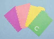 CUADERNO INTELIGENTE Separadores pastel A5 x 4
