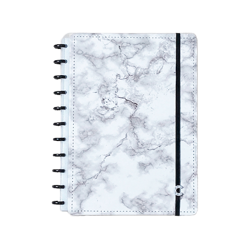 CUADERNO INTELIGENTE Cuaderno Linea Deluxe Marmol blanco 60 hjs. Lisas