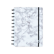 CUADERNO INTELIGENTE Cuaderno Linea Deluxe Marmol blanco 60 hjs. Lisas