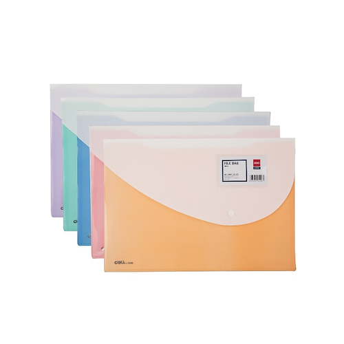DELI Sobre Bicolor Pastel Organizadores