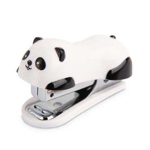 DELI Abrochadora Panda N10 Con Broches Abrochadoras