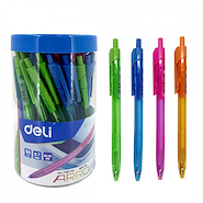 DELI Boligrafo Arrow Retractil Escritura