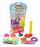 DIDO Kit Masa 8 moldes + 2 masas Masa + Moldes y accesorios