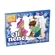 EL NENE Repuesto De Dibujo El neneN° 6 Blanco Arte Escolar x 8 hjs