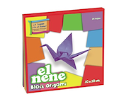 EL NENE Block Origami Grande Bicolor X 24 H. Papelera