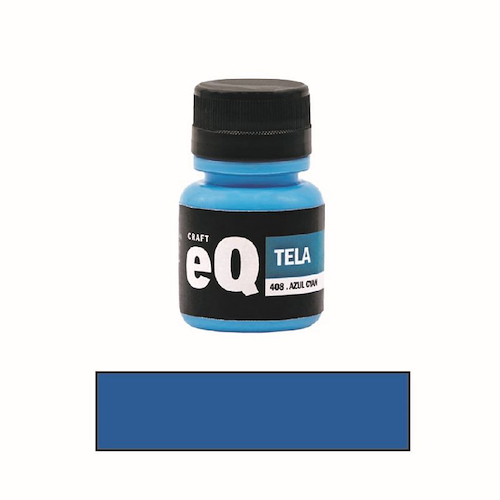 EQARTE Pintura Para Tela 37 Cc Azul Cobalto Pinturas Profesionales