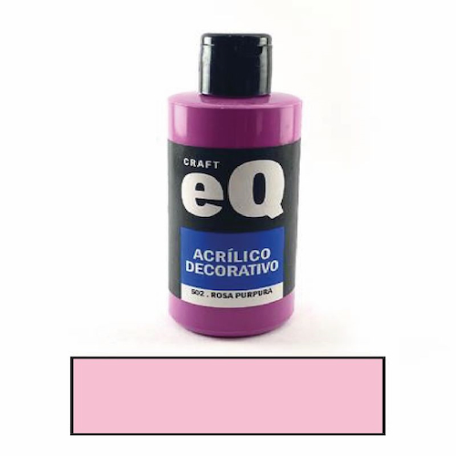 EQARTE Acrilico 50 Cc Comun Rosa Victoria Acrilico