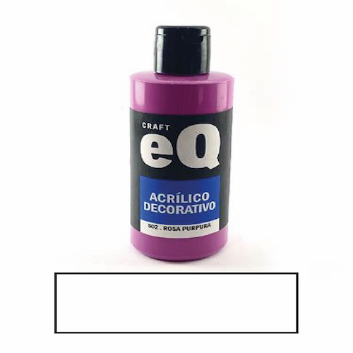 EQARTE Acrilico 50 Cc Metalizado Blanco Perlado Acrilico