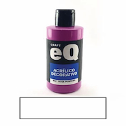EQARTE Acrilico 50 Cc Metalizado Blanco Perlado Acrilico