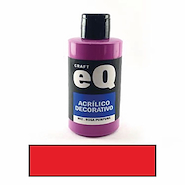 EQARTE Acrilico 50 Cc Comun Rojo Cadmio Imit. Acrilico