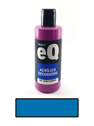 EQARTE Acrilico 50 Cc Comun Azul Cyan Acrilico