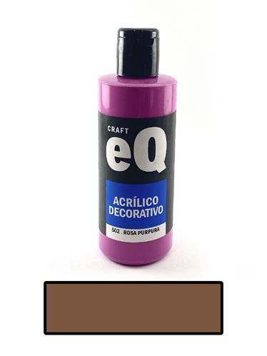 EQARTE Acrilico 50 Cc Comun Chocolate Acrilico