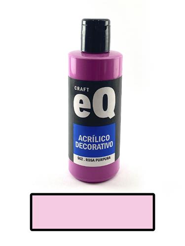 EQARTE Acrilico 50 Cc Comun Rosa Country Acrilico