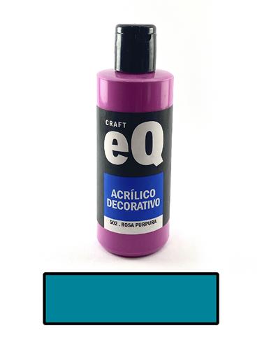 EQARTE Acrilico 50 Cc Comun Turquesa Acrilico