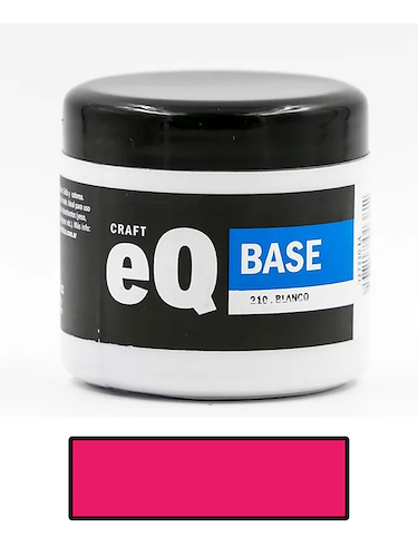 EQARTE Base Acrilica 200 Cc Magenta Acrilico