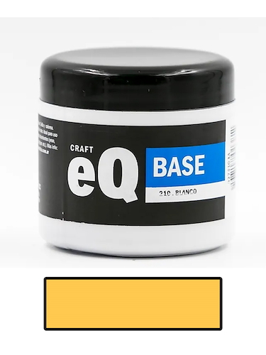 EQARTE Base Acrilica 200 Cc Ocre Acrilico