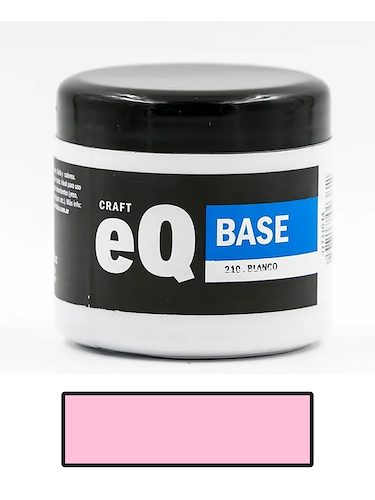 EQARTE Base Acrilica 200 Cc Rosa Princesa Acrilico