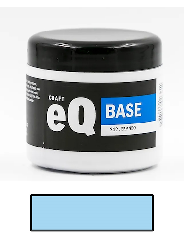 EQARTE Base Acrilica 200 Cc Celeste Brisa Acrilico