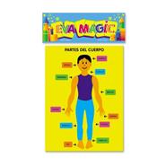 EVA MAGIC Goma Eva Cuerpo Humano Juegos