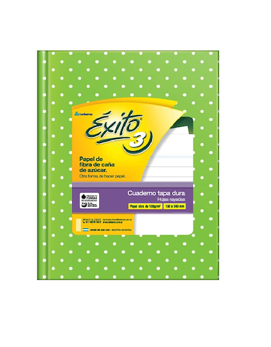 EXITO Cuaderno Abc Lunares Cuadernos Escolares