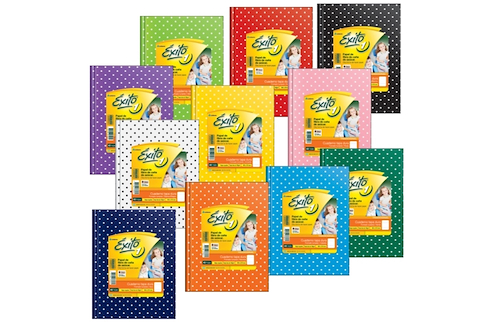 EXITO Cuaderno Abc Lunares Cuadernos Escolares