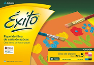 EXITO Bloc N° 5 Color 24 hojas - 120 grs 22x32 cm
