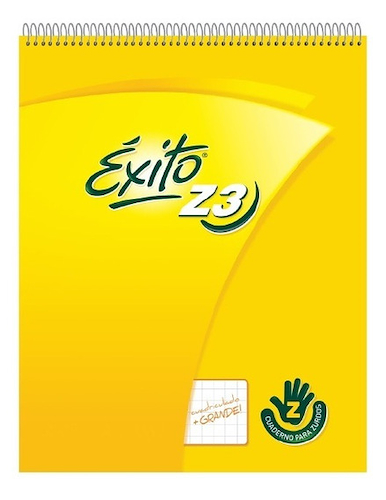 EXITO Cuaderno Para Zurdos Cuadriculados Cuadernos Escolares