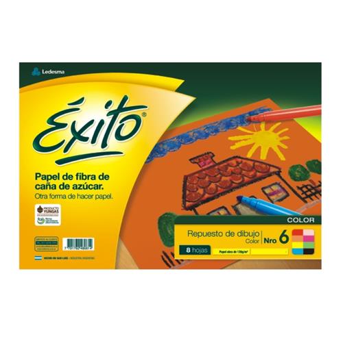 EXITO Repuesto De Dibujo Exito N° 6 Color Arte Escolar