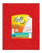 EXITO Cuaderno Abc Cuadriculado Grande Rojo Cuadernos Escolares
